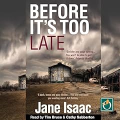 Before It's Too Late Audiolibro Por Jane Isaac arte de portada