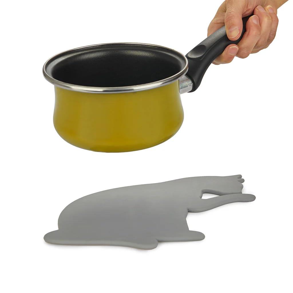 Sottopentola A Forma Di Disco In Vinile - Silicone Nero Resistente Al Calore, Diametro 15 Cm - Foto 8