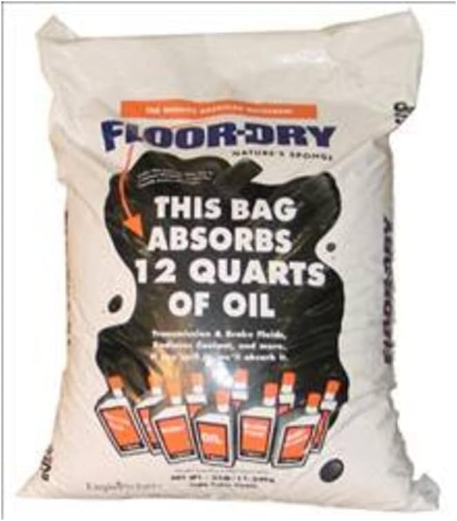 TRANSTAR Oil Absorbent Floor Dry 25 Lbs Bags. Automotive