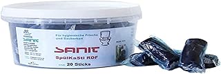 Sanit, SpülKaSti RDF - Baquetas para depósito de agua Geberit Duofresh, 20 unidades, color azul
