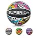 Balón Baloncesto Pelota Basketball Bebe Ball Infantil Niño Adultos Jóvenes Balon Basquet - Baloncesto Ideal para los niños y jouvenes y Adultos para Entrenar y Jugar - Tamaño 7 (7, Superior Abstract)