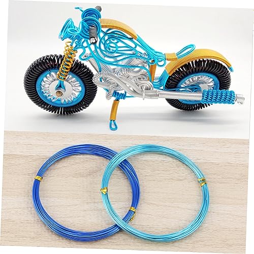 Alambre de aluminio flexible Gadpiparty en 12 rollos para crear pulseras 4