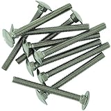 Perno cuadrado M8 (8 mm x 50 mm), acero inoxidable (A2, 10 unidades)