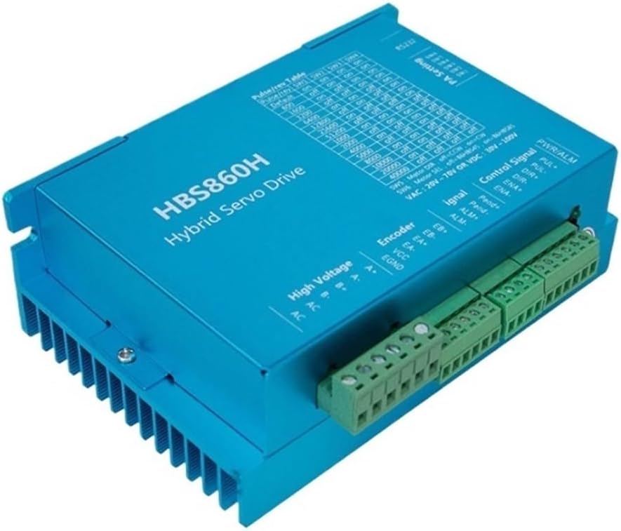 Motor Driver Hybrid Servo Driver HBS860H / HBS86H / HSS86 AC 20-70V DC 30-100V for Nema34 Close Loop Servo Motor(HBS860H)