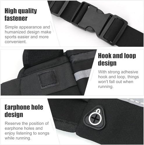 Cinturón de Agua Potable con Botella de Agua para Correr cinturón hidratante (excluyendo Botella de Agua), cinturón de Cintura para Correr cinturón de Cintura maratón de Trotar Aire Libre - imagen 3