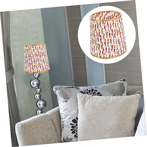 Woven Cone Lampshade Replacement for Home Hotel and Bar Lightweight Easy Installation Rustic Farmhouse Style Art Design