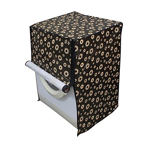 Image of Lithara Waterproof Front Load Washing Machine Cover For 6 kg, 6.2 Kg, 6.5 Kg, 7 Kg (Design 35)