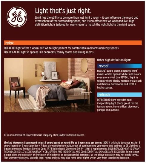 (2-Pack) GE Relax LED Vintage 60 watt equivalent ST19 Soft White Dimmable Decorative Light Bulb