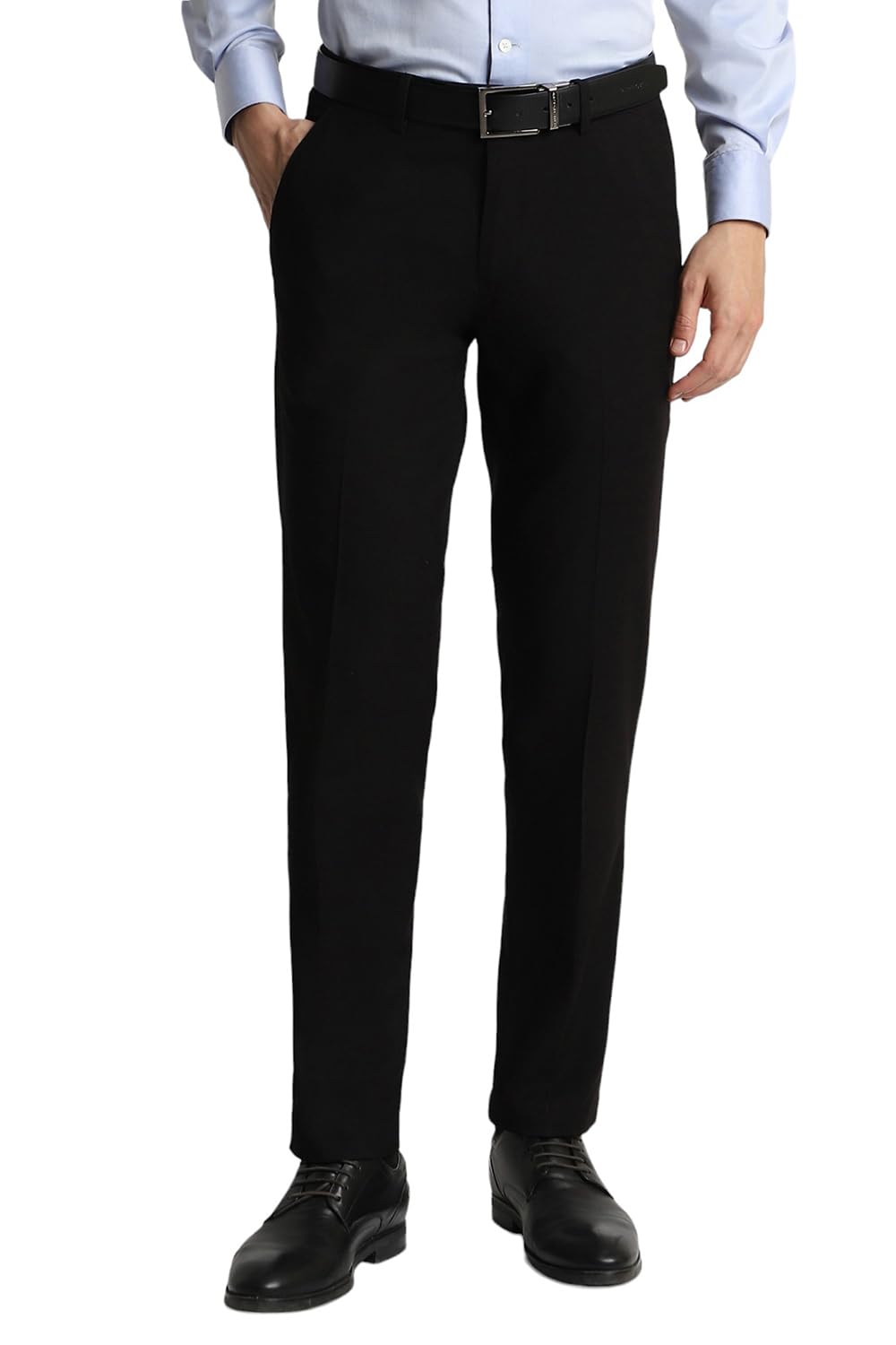 Men Slim Work Utility Pants-image-0