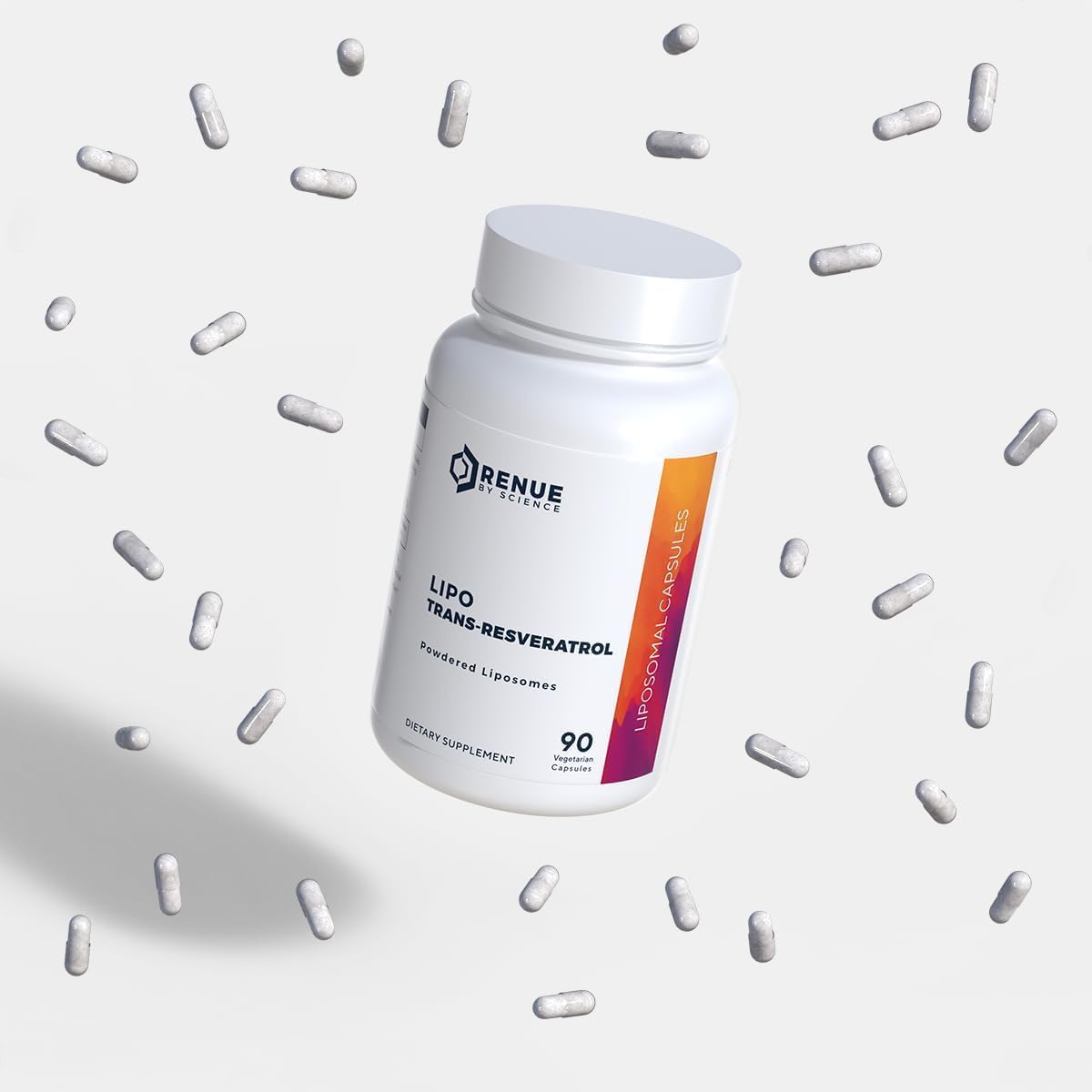 Renue By Science Resveratrol | High Strength Liposomal Resveratrol Supplement | 90 Trans Resveratrol Capsules - 125mg Reservatrol per Serving | Non-GMO | Made in The USA Third-Party Tested - Image 5