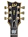 ESP LTD EC-1000 Left-Handed Electric Guitar, Vintage Black