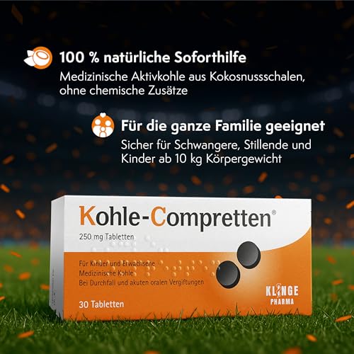 KOHLE Compretten Tabletten 30 St