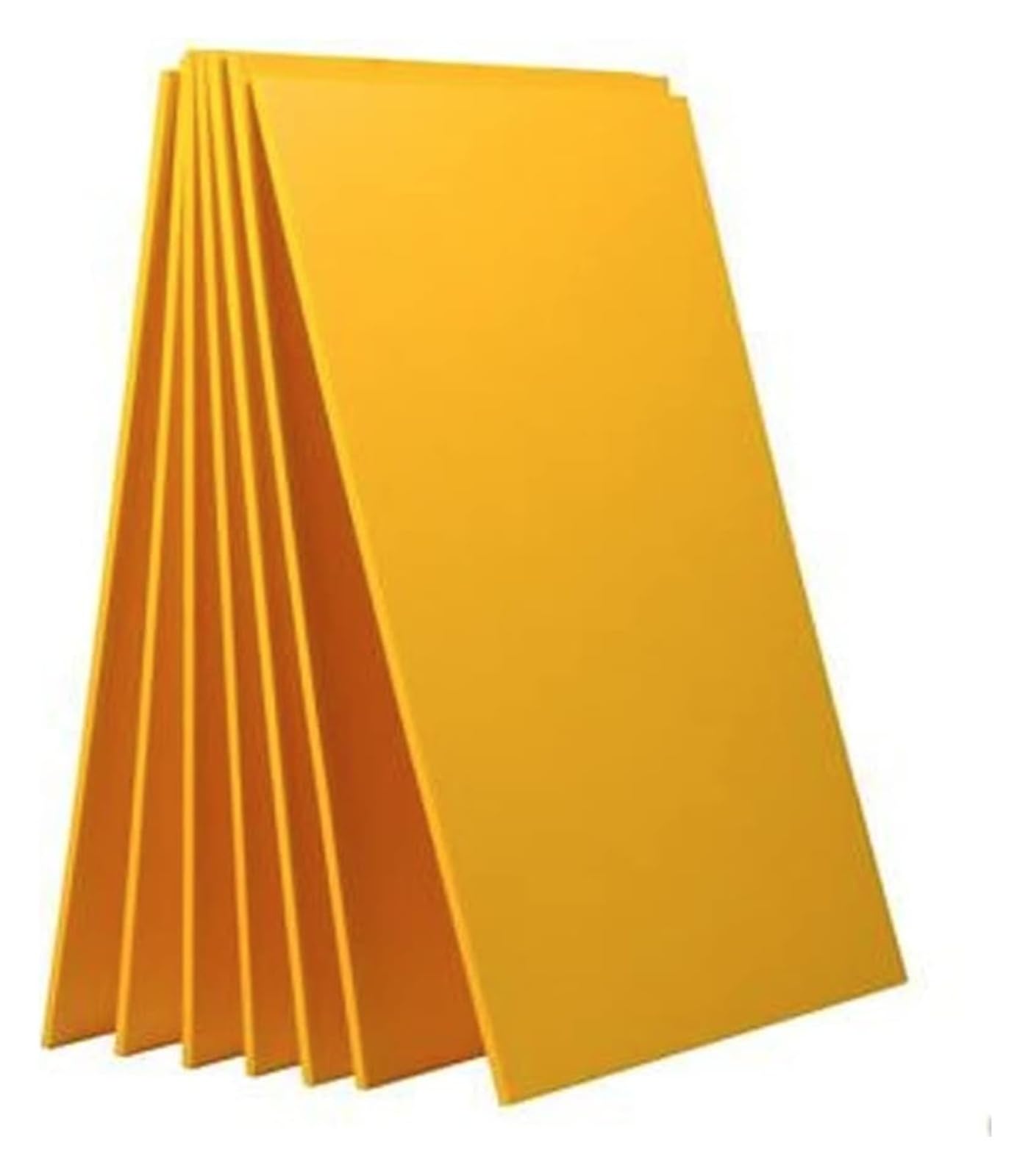 Żółta, Jasna Płyta Piankowa, Wyrazista Tablica Plakatowa, Arkusz Pianki Pcv 200 * 300 Mm, 7 Szt. Do Użytku W Klasie, Projektów Szkolnych Lub Rękodzielniczych, Luzem/200 * 300 * 3.0Mm