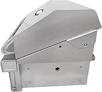 Vista 2 de Turbo - Parrilla de gas para barbacoa de 26 pulgadas y 3 quemadores integrada, gas natural