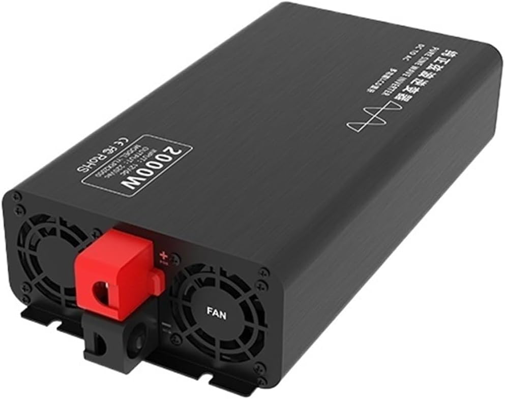 12v 24v 36V 48v 60v 72v 84V DC 220VAC 110VAC 2000W Off Grid Solar Power Pure Sine Wave Car Inverter(2000W 50HZ,60V(50-75VDC),220VAC)