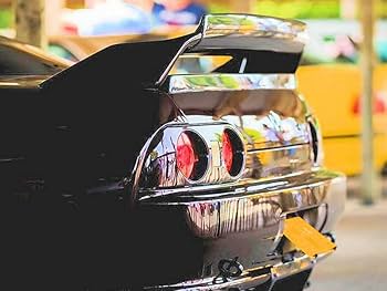 Amazon | ルーフスポイラー R32用GTR用FRD用カーボンブラック光沢