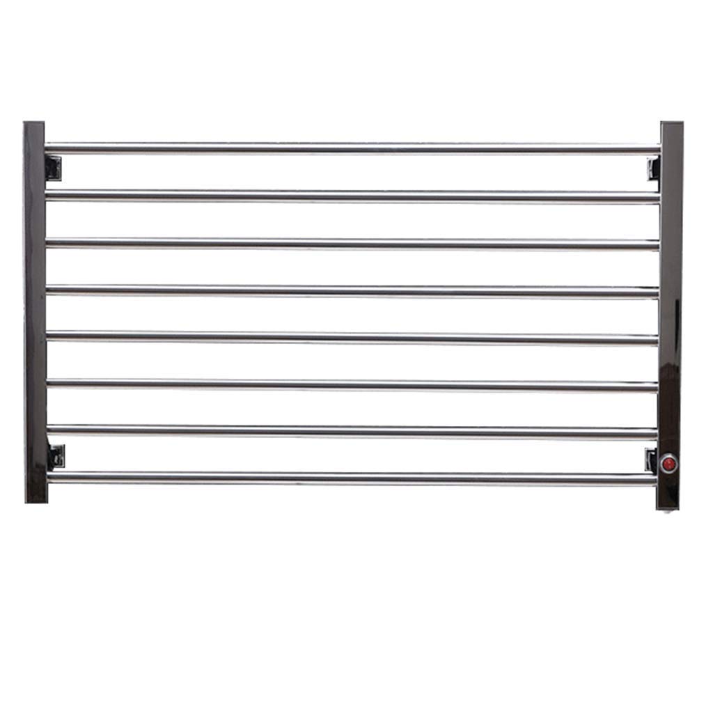 Toallero eléctrico de Acero Inoxidable, calefacción a Temperatura Constante, Control Inteligente de Temperatura, 150 W, 530 900 125 mm, radiador de Pared para Interiores.