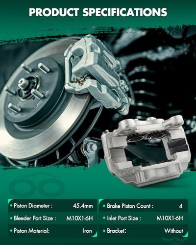Image of SCITOO - Front Right Disc Brake Caliper Assembly For Lexus,For Toyota