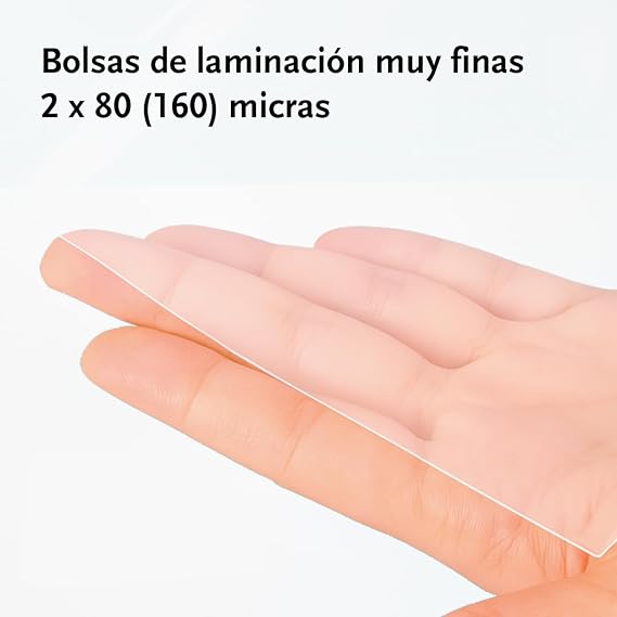 100x Albyco A4 Lamination Sleeves - 216 x 303 mm - 2 x 80 (160) Micron