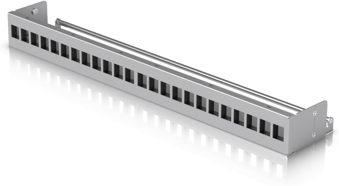 Ubiquiti 24-Port Blank Keystone Patch Panel