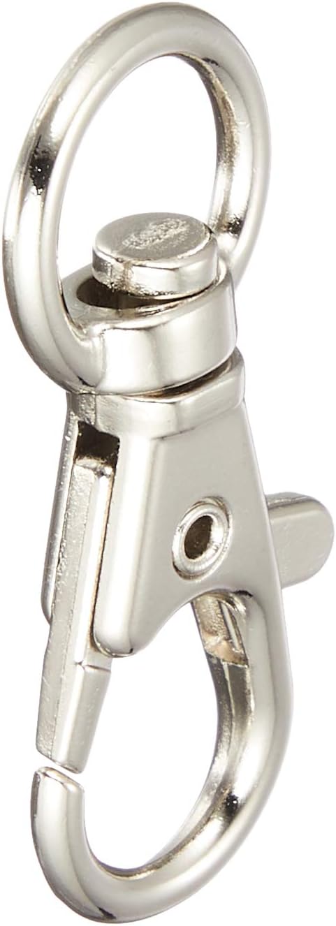 日本紐釦貿易(Nippon Chuko) S27-29 eggplant inner diameter 1.1x4.2cm Silver 10 pieces for the bag [86]