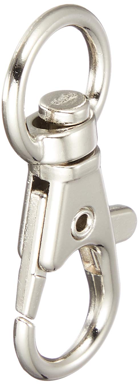 日本紐釦貿易(Nippon Chuko) S27-29 eggplant inner diameter 1.1x4.2cm Silver 10 pieces for the bag [86]