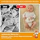 Baby Wärmekissen - Wärmegürtel Kirschkerne - Kirschkernkissen für Babys & Kleinkinder - Körnerkissen bei Bauchweh & Blähungen - Geschenk zur Geburt & Taufe