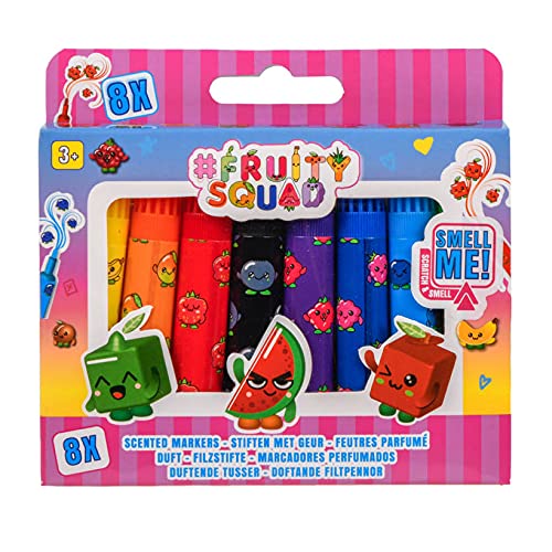 Jouetprive-Fruity Squad Pencils with Fragrance, 8pcs