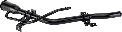 Vista 128 de TRQ Cuello de llenado de depósito de combustible negro compatible con Toyota Sienna 2004-2010