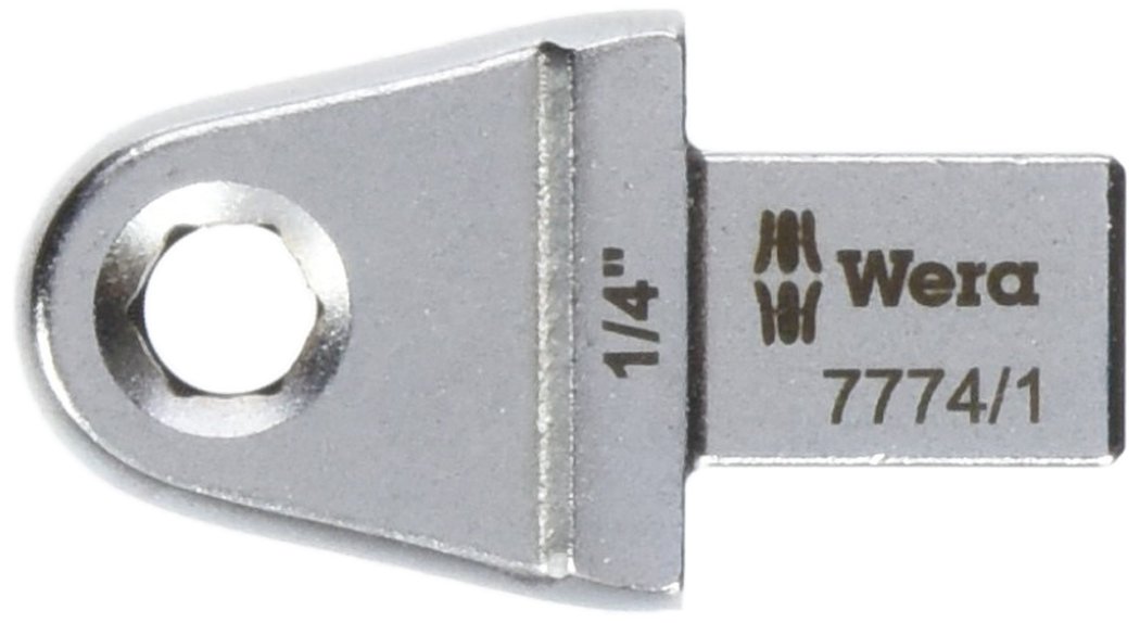 Adaptateur 7774/1 de 9x12mm à 1/4 pour vis mécaniques de vélo et auto