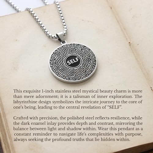 Symbole de paix en collier pour un cadeau de protection spirituelle - 4