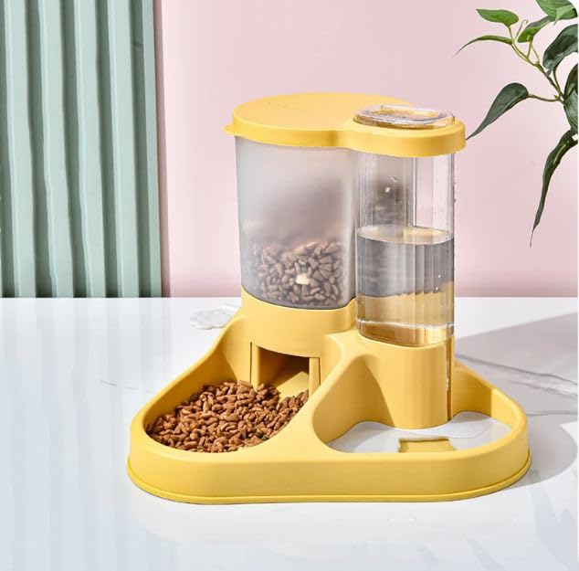 MUGATH 2-in-1 Automatic Pet Feeder & Water Dispenser, Durable Plastic, Ideal for Cats and Dogs,Cat Feeder, Dog Feeder, Detachable Pet Water Dispenser,Pet Automatic Feeder, Pets Auto Feeder (B0D6W6P12T) Amazon Price History, Amazon Price Tracker