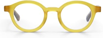 eyebobs - TV Party | Premium Reading Glasses for Men and Women | Round Frame for Average Faces | Available in 0.0x - 4.0x