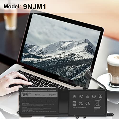 Image of Fancy Buying 9NJM1 44T2R MG2YH Laptop Battery for Dell Alienware 15 R3 R4 17 R4 R5 Series P31E P69F P31E001 P31E002 P69F001 P69F002 HF25D 01D82 546FF 0546FF HF250 0HF250 0MG2YH