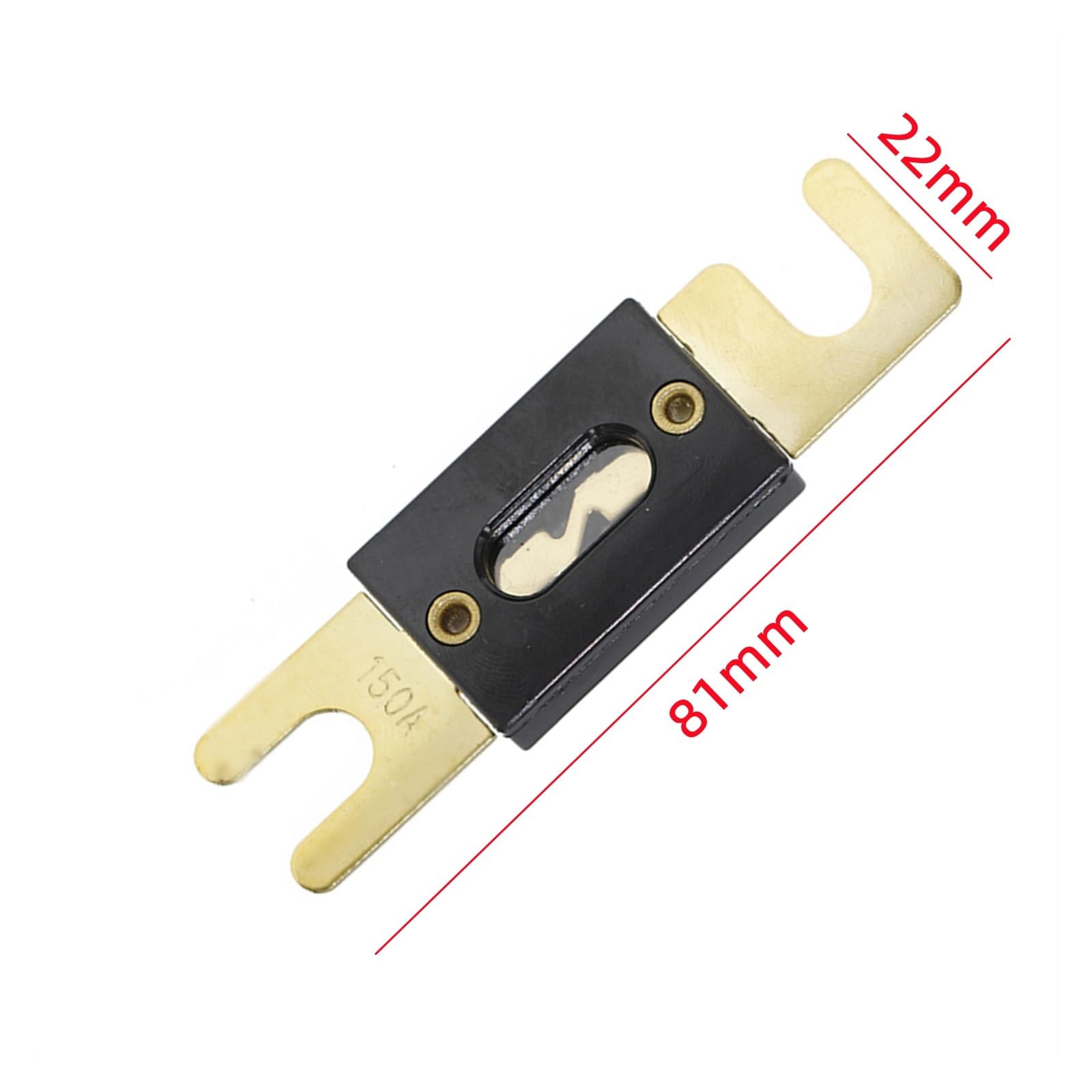 5PCS ANL/AML Bolt-On Fusibile Fusibile Fusibile Auto Fusibile Lama Fusibile 32V 30A 35A 40A 50A 60A 70A 80A 100A 125A 150A 175A- 250A 400A 500A (Size : 180A)