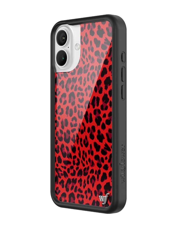 Image of Wildflower Cases - iPhone 16 Plus Compatible - Red Meow