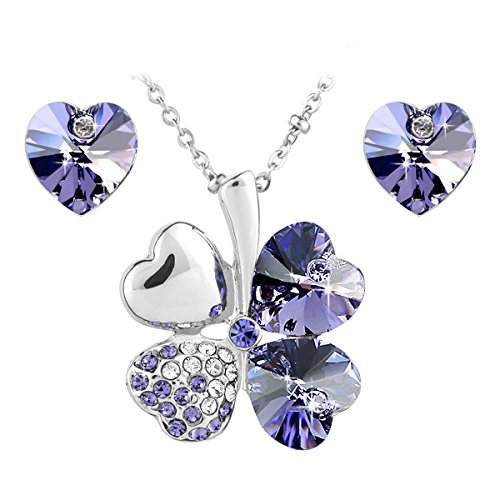 Le Premium® - quattro-foglio gioielli Set