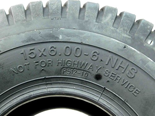 4 New Massfx Lawn Mower Tires 15X6-6 20X8-8 4 Ply Four Pack Lawn & Garden #TOP1