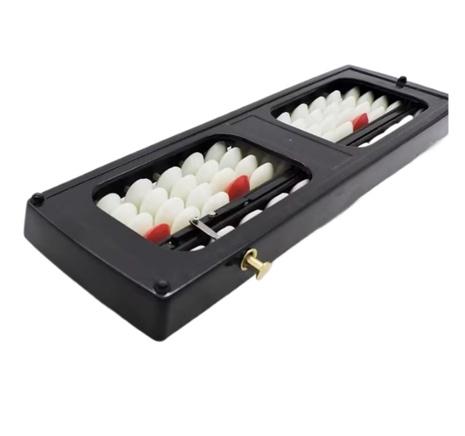 Abakus Mathematik 13 Spalten 5 Perlen Rechner Abacus Professioneller Pädagogischer Arithmetik Anfänger Mit Reset-Taste Zählen Rechnen