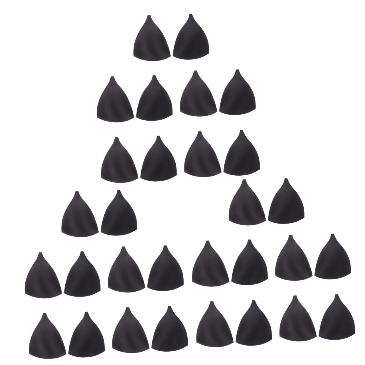 VALICLUD Of Inserts Soft Sponge Cushions For Women Invisible Triangle Cups Daily Use Shape