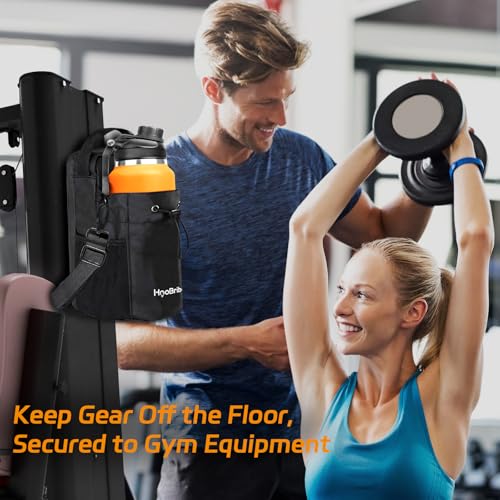 Magnetic Gym Bag for Men and Women: Small Crossbody Bag with Water Bottle Holder, Phone Pocket & Shoulder Strap, Waterproof Sling for Workout, Sports & Travel2