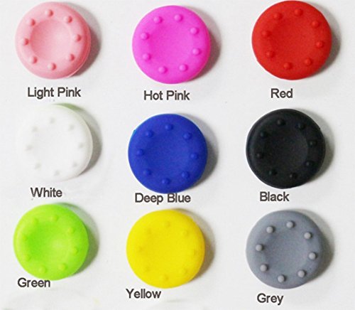 10 X Analog Controller Thumb Stick Grip Thumbstick Joystick Cap Cover For Ps4 Ps3 For Xbox 360 Xbox One (Pink) #TOP2