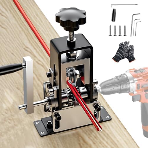 Fancemot Drill Wire Stripper, Copper Wire Stripper Machine Strips Wires