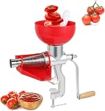 Manuelle Saftpresse für frische Salsa-Nudelsoßen, Tomatenfräsmaschine aus Aluminiumlegierung, effiziente Soßenpresse für Marmeladen