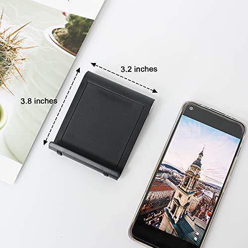 Mayten Iphone Stand Foldable Cell Phone Stand For Desk Portable Iphone Holder Compatible Iphone 12 11 Pro Xs Max,Ipad Mini,Tablets(7-10"),Multi-Angle Universal Mobile Phone Stand (Black) #TOP2