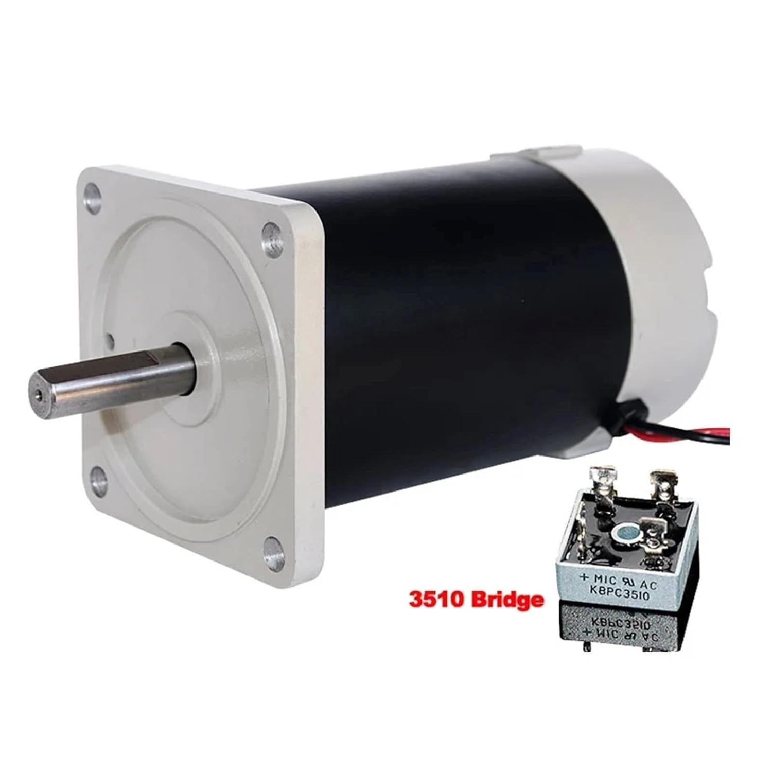 220V 650W/750W DC Motor 4000 rpm/7000 RPM Double Bearing CW CCW(650W 4000RPM,Only Motor)