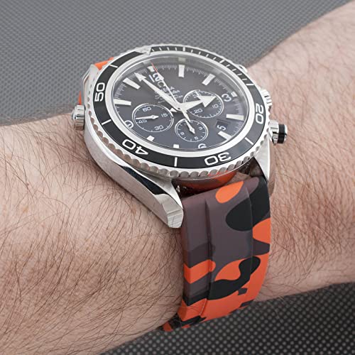 Image of StrapHabit Quick Release Rubber Watch Strap Band FKM 20mm 22mm 24mm
