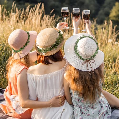 GWHOLE 20 Meter Reben Künstlich Weinreben Buchs-Girlande Buchsgirlande Efeugirlanden Deko Ranken Geschenkband Rattan Girlande Blätter Reben Dekoration Wand für Hochzeit Hause Garten Kommunion