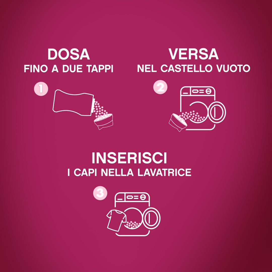 Lenor Profumo Per Bucato Ruby Jasmine 210 g, Le Fragranze Che Ami Non Sono Mai Durate Tanto A Lungo (Fino A 12 Settimane Nel Guardaroba)