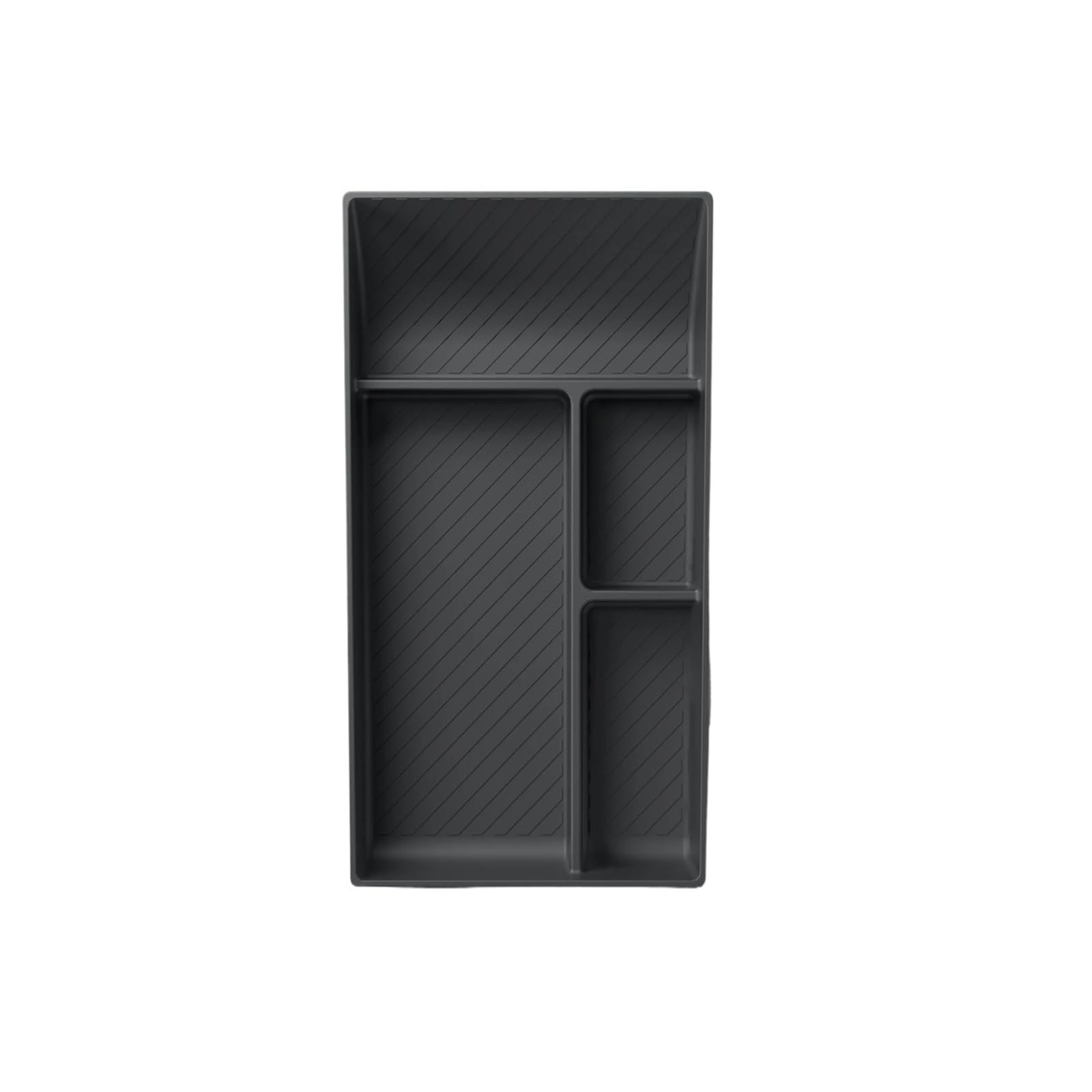 SHENHUO Car Armrest Box For Tesla For Model Y Launch 2025 Juniper Center Console Lower Storage Box Car Tray Organizer Tidying(Black)